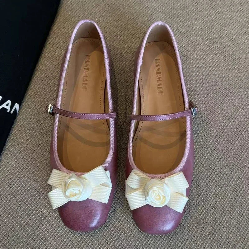 BXOXO Bow Women Flats Loafers Shoes Elegant Summer Shallow Woman Sandals 2025 Trend Soft Walking Dress Casual Sport Chaussures Femme