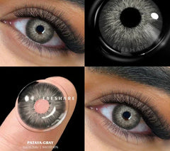 BXOXO 2pcs Colored Contact Lenses For Eyes Natural Blue Eye Lenses Gray Pupils Lens Yearly Fashion Green Contacts Black Lens HOT