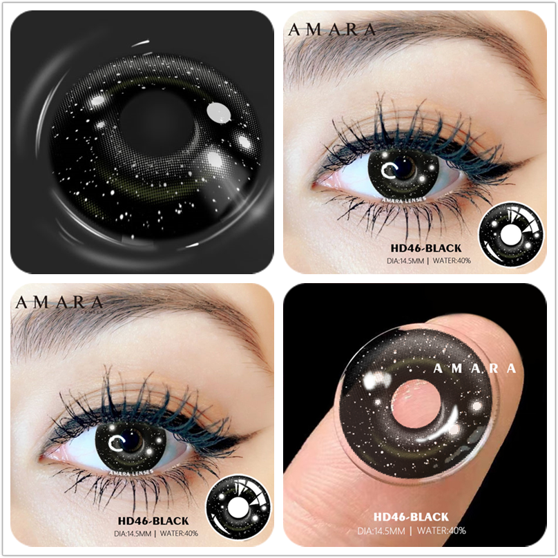 BXOXO Color Contact Lenses For Eyes Anime Cosplay Colored Lenses Blue Purple Multicolored Lenses Contact Lens Beauty Makeup
