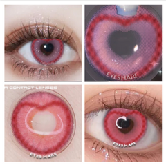 BXOXO Color Contact Lenses For Eyes 2pcs Anime Cosplay Colored Lenses Blue Crazy Halloween Lenses Contact Lens Beauty Makeup