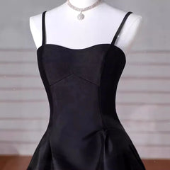 BXOXO New And Simple Evening Dress For Women Stain Spaghetti Strap V-neck Elegant Sexy Prom Dress For Banquet Vestidos