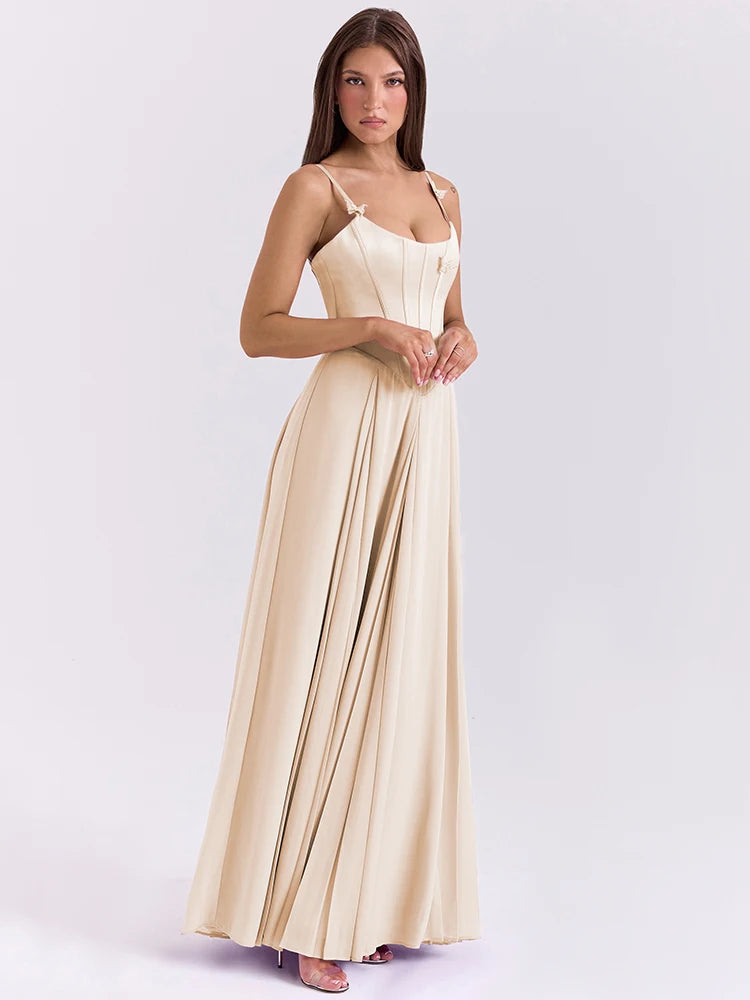 BXOXO  Sexy Butterfly Appliques Dress Women Patchwork Solid Draped Backless Sleeveless Elegant Midnight Club Party Vestidos