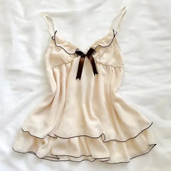 BXOXO Flower Leopard Pattern Suspenders Emo Girl Casual Fashion Y2K Crop Top Chic Harajuku Aesthetic Sweet Urban Sexy Punk Women's Top