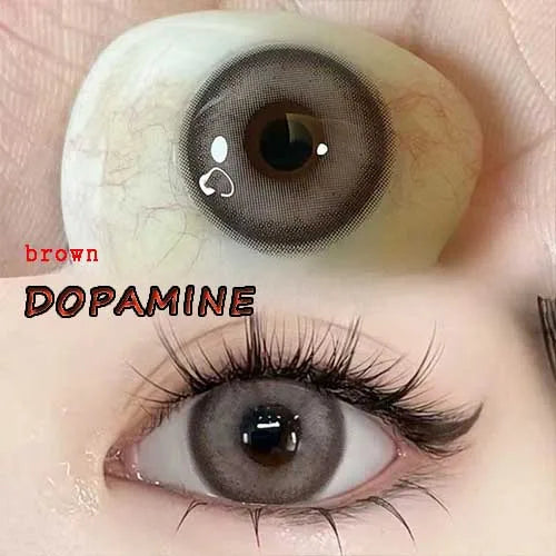 BXOXO Coslens 14.20mm Soft Contact Lenses with Power Women Men Fashion Eyewear lentes de contacto Coco Pearl