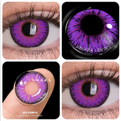 BXOXO Color Contact Lenses For Eyes 2pcs Anime Cosplay Colored Lenses Blue Crazy Halloween Lenses Contact Lens Beauty Makeup