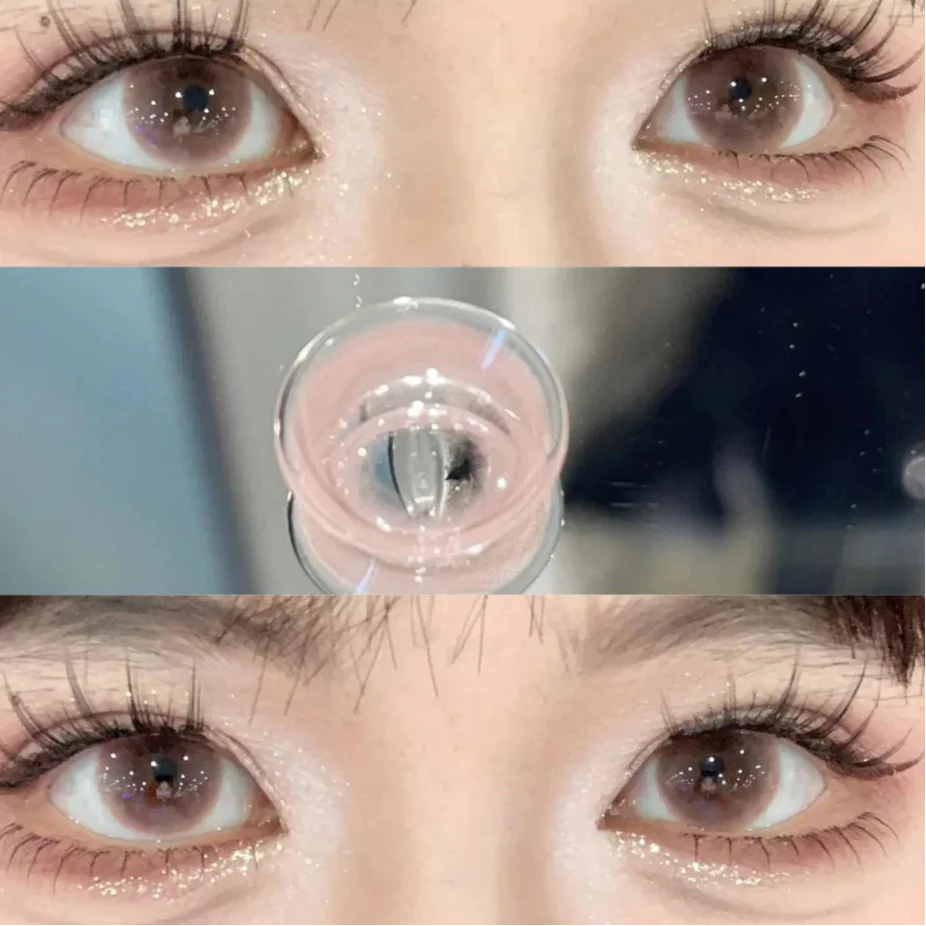BXOXO 1 Pair Color Contact Lenses for Eyes Anime Makeup Accessories Comic Tears Cosplay Lense Blue Lenses Green Eye Lenses
