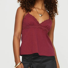 BXOXO Women Y2k Babydoll Tank Top Cute Lace Trim Spaghetti Strap Backless Cami V Neck Sleeveless Flared Hem Flowy Peplum Crop Tops