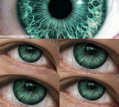 BXOXO 1Pair New Colored Contact Lenses for Eyes Natural Eye Lenses Fashion Blue Eye Lenses Cosmetic Gray Pupils Lens Yearly