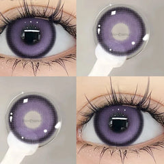 BXOXO Korean Lenses Colored Contact Lenses with Prescription Blue Myopia Lenses Korean Lenses High Quality Lenses