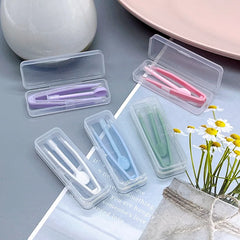 BXOXO 1 Set Contact Lens Inserter Wearing Tool Contact Lenses Tweezers Suction Stick Travel Kit for Eye Care Contact Lens Accessories