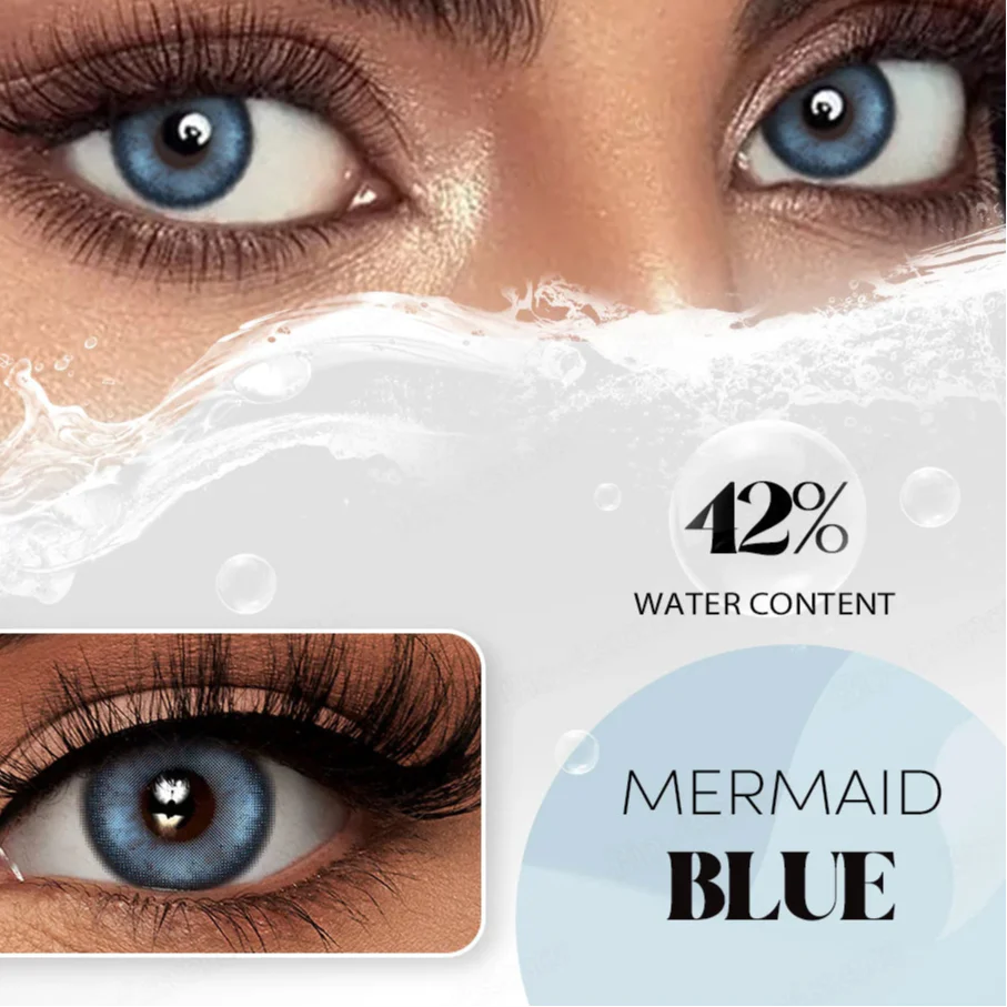 BXOXO Color Contact Lenses with Myopia 0--6.00 Colored Pupils for Natural Effect Eyes Fashion Women Lenses
