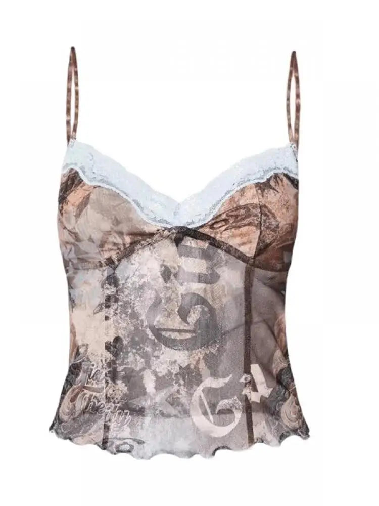 BXOXO Summer Vintage Top Sleeveless Tank Tops Women Y2k Retro Bralette Crop Top Streetwear Halter Top Party Korean Style Tee