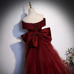 BXOXO Fashion Party Evening Dresses Women Sexy V-neck Off The Shoukder Weddding Prom Dresss Mesh Bow Bodycon Fishtail Vestido
