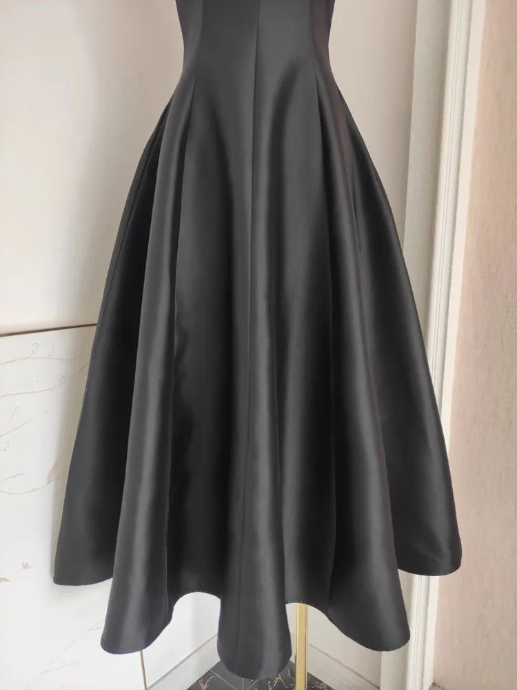 Bxoxo Summer Holiday Prom Wedding Dress Women Sexy Backless Chest Pad Wrap Corset A Line Pleated Midi Long Dresses Halter