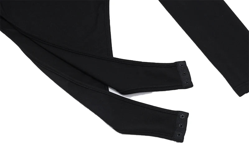 Bxoxo Sexy Off Shoulder Halter Bodysuit Aesthetic Spaghetti Straps Long Sleeve T Shirt Women Slim Fit Party Clubwear Bodysuits
