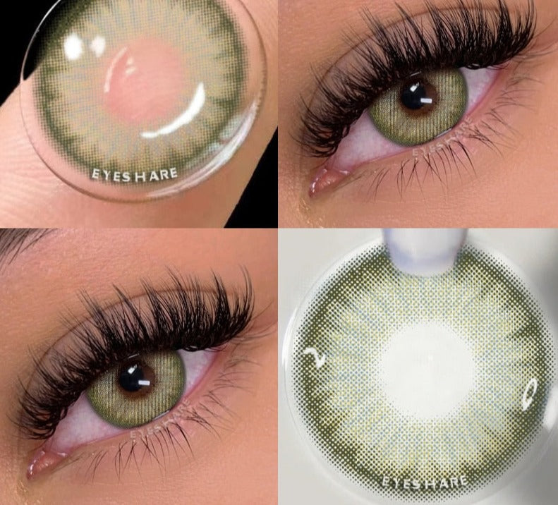 BXOXO Color Lens Eyes 2pcs Natural Color Contact Lenses For Eyes Yearly Beauty Contact Lenses Eye Cosmetic blue Color Lens