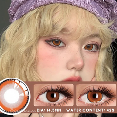 BXOXO Halloween Cosplay Lenses 2PCS  Color Contact Lenses for Eyes Blue Lense Fashion Lenses Beauty Makeup Anime Lenses