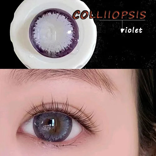 BXOXO Coslens Super Big 14.50mm  Contacts Lenses with Power for Eye Colors Anime Eyewear Accessories lentes de contacto Colliopsis