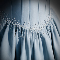 BXOXO New light blue sweet long floor length lady girl women princess banquet party ball prom performance dress gown