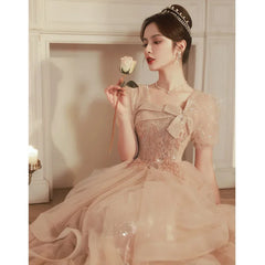 BXOXO Robe de soiree New Square Collar Slim Dress Women Wedding Elegant Evening Dresses Formal Party Dress Prom dresses Luxury Dress
