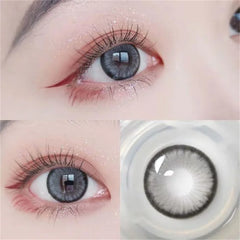 BXOXO2Pcs Natural Color Contact Lenses for Eye with Myopia Power High Quality Eyes Contacts Lens Beautiful Pupil