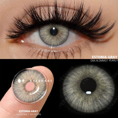BXOXO 1 Pair Colored Contact Lenses for Eyes Blue Contact Lenses Yearly Beautiful Pupils Fashion Contact Lenses Green Lenses