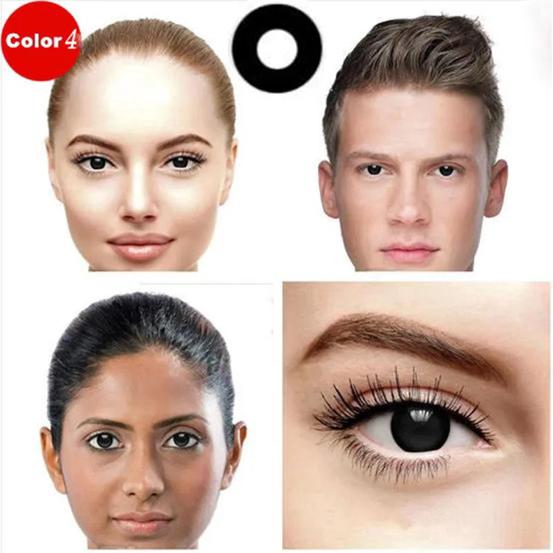 BXOXO Colored Contact Lenses for Eyes White Lenses Cosplay Contact Lenses Crazy Lenses Halloween Eyes Lens Black Lenses