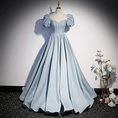BXOXO New light blue sweet long floor length lady girl women princess banquet party ball prom performance dress gown