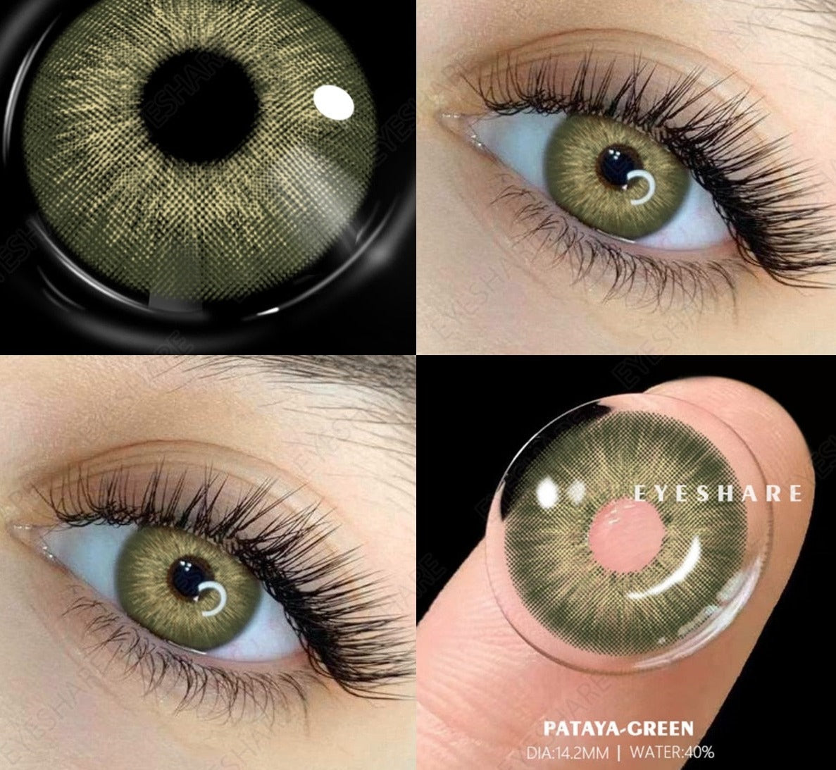 BXOXO Color Lens Eyes 2pcs Natural Color Contact Lenses For Eyes Yearly Beauty Contact Lenses Eye Cosmetic blue Color Lens
