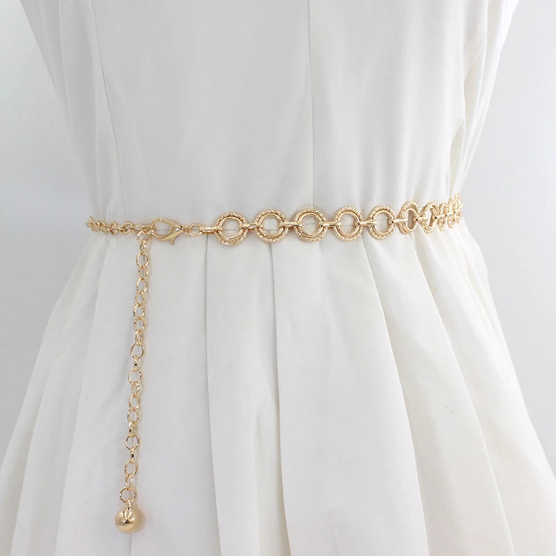 BXOXO Women Heart Waist Chain Belt Women Girl Chain Alloy Belly Chain Body Jewelry Party Love Heart Girdle