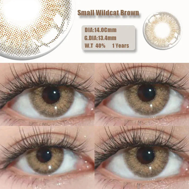 BXOXO 1 Pair Natural Color Contact Lenses for Eyes with Myopia Diopter High Quality Eyes Color Lens Makeup Yearly Fast Shipping