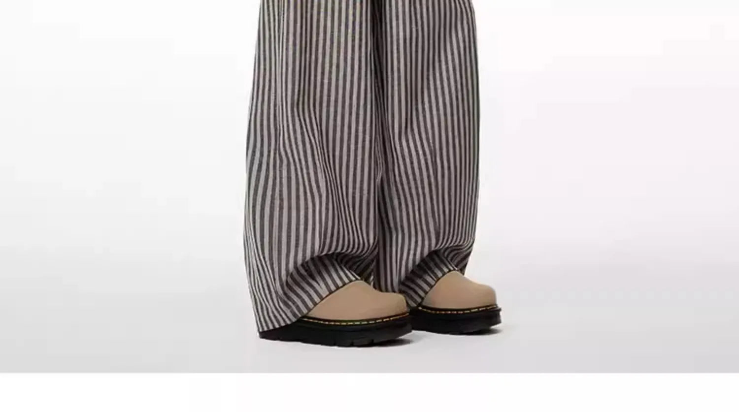Bxoxo Women's Black Gothic Striped Long Pants Baggy Sweatpants Harajuku Y2k Emo Vintage Oversize Trousers Japanese 2000s Style Clothes