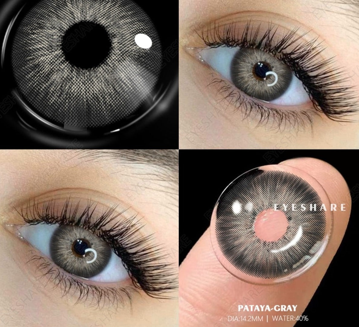 BXOXO Color Lens Eyes 2pcs Natural Color Contact Lenses For Eyes Yearly Beauty Contact Lenses Eye Cosmetic blue Color Lens