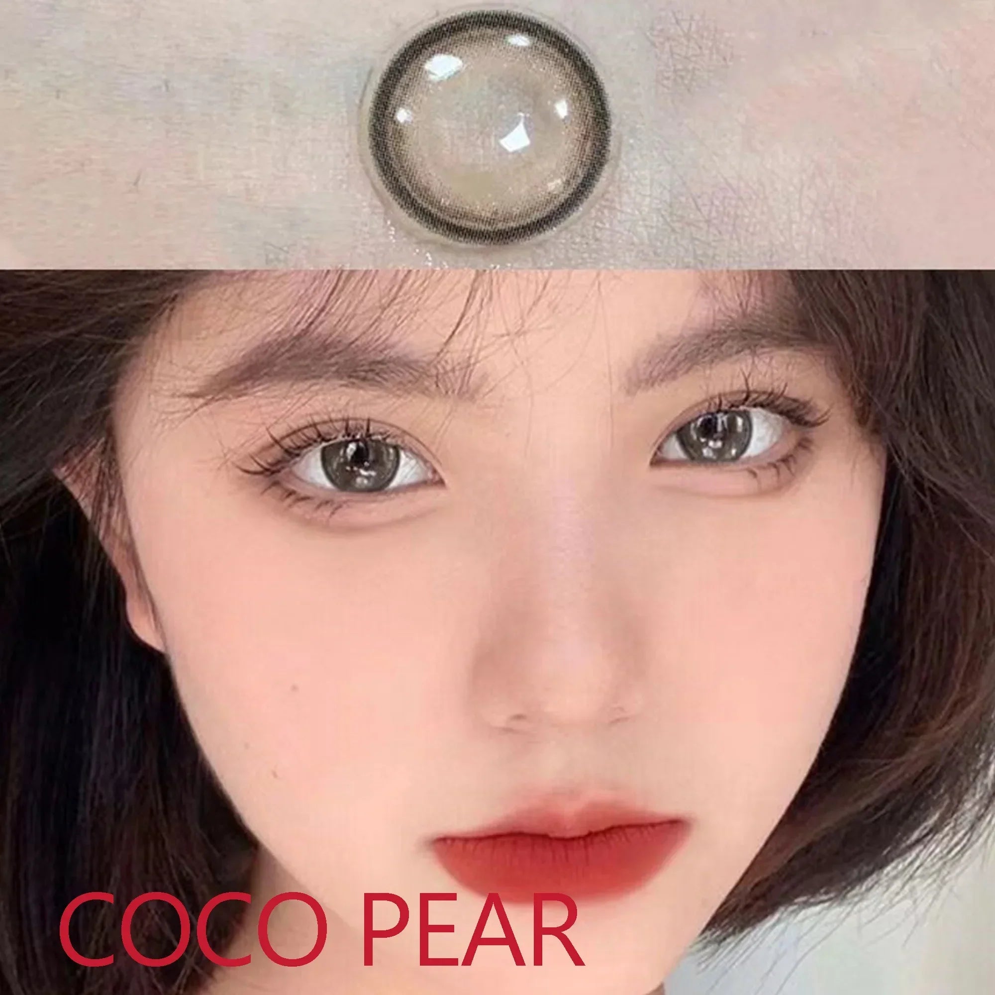 BXOXO Coslens 14.20mm Soft Contact Lenses with Power Women Men Fashion Eyewear lentes de contacto Coco Pearl