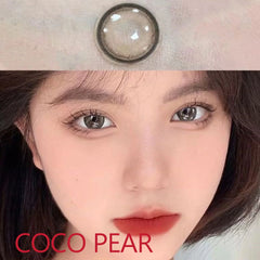 BXOXO Coslens 14.20mm Soft Contact Lenses with Power Women Men Fashion Eyewear lentes de contacto Coco Pearl