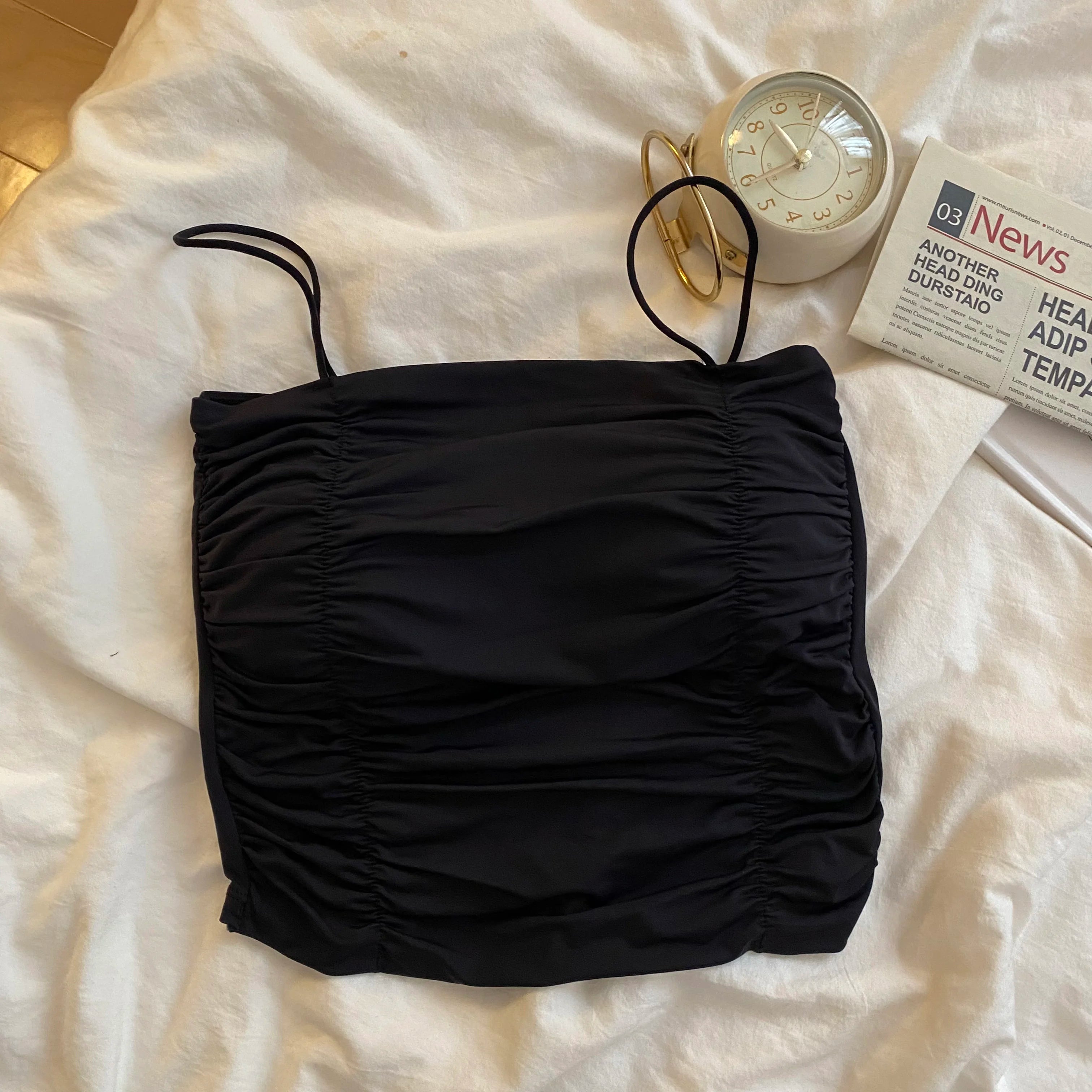 Bxoxo Women Crop Tops Sexy Tank Top For Lady Summer Tube Tops With Cups Female Underwear Lingerie Woman Clothing Girls Camisole Vest