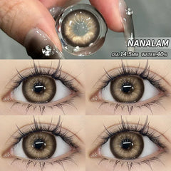 BXOXO NEW Style Eyes Contacts Lenses Colored Contact Lens for Eye 1pair Blue Contact Lens Yearly Beauty Makeup Red Eye Lenses