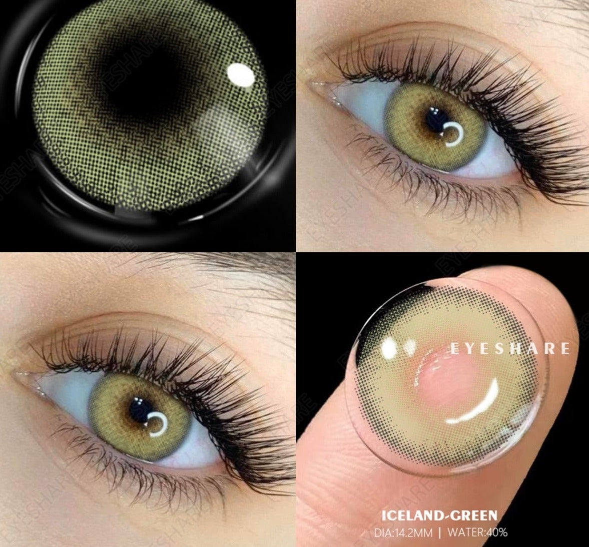 BXOXO Color Lens Eyes 2pcs Natural Color Contact Lenses For Eyes Yearly Beauty Contact Lenses Eye Cosmetic blue Color Lens