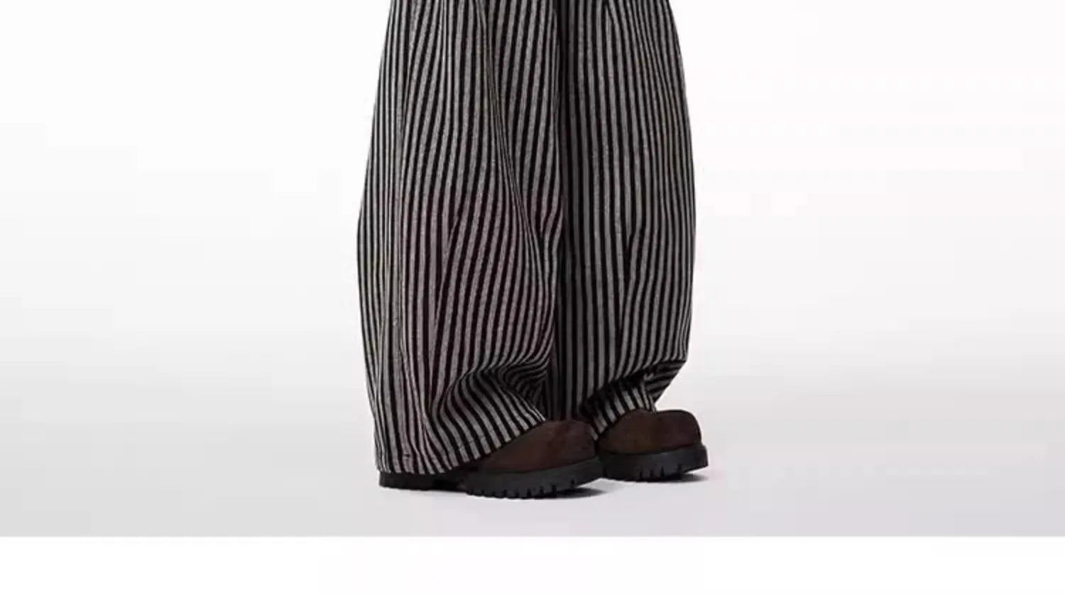 Bxoxo Women's Black Gothic Striped Long Pants Baggy Sweatpants Harajuku Y2k Emo Vintage Oversize Trousers Japanese 2000s Style Clothes