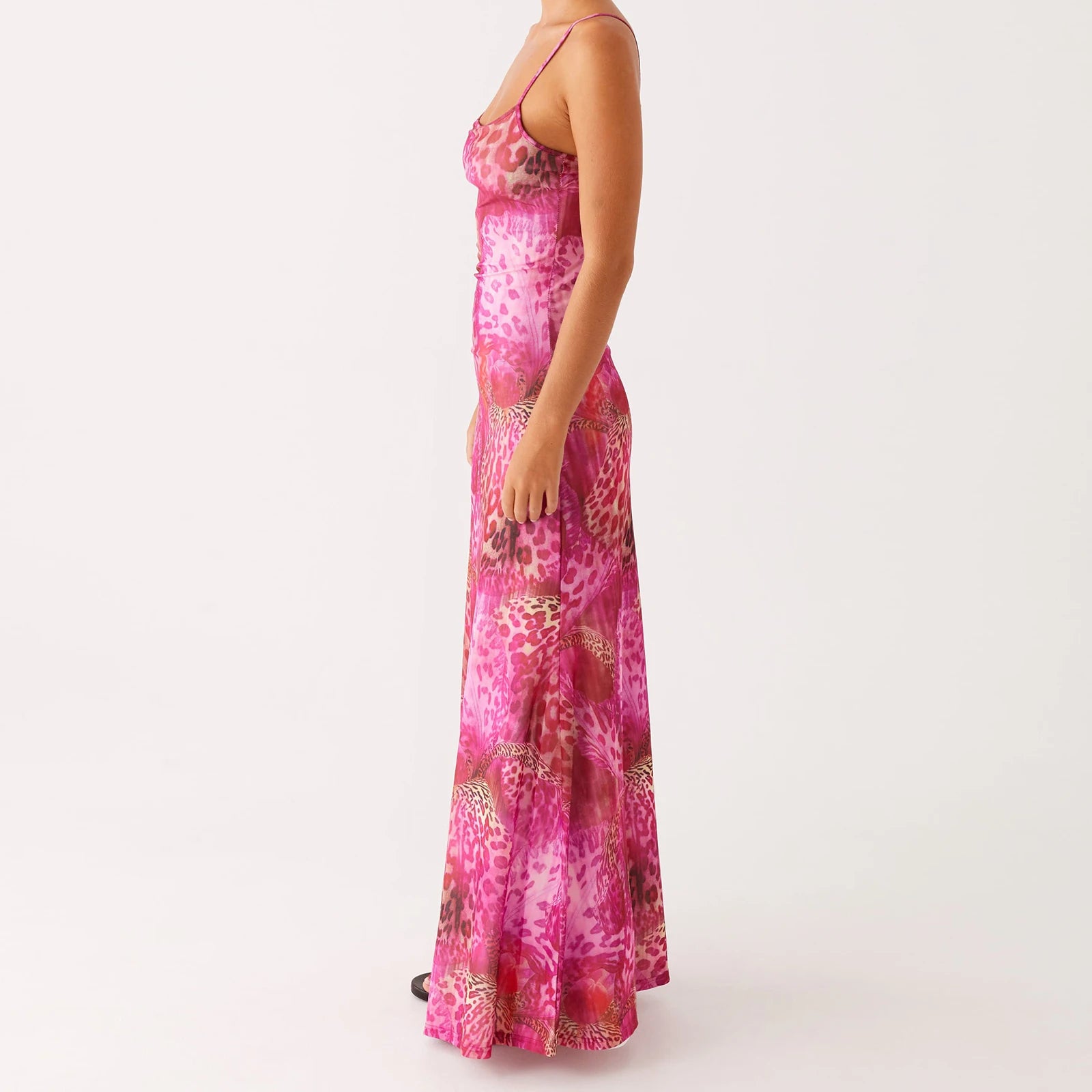 BXOXO Women Floral Tube Maxi Dress with Scarf Sexy Strapless Backless Bodycon Long Dress Summer Mesh Cocktail Sundress