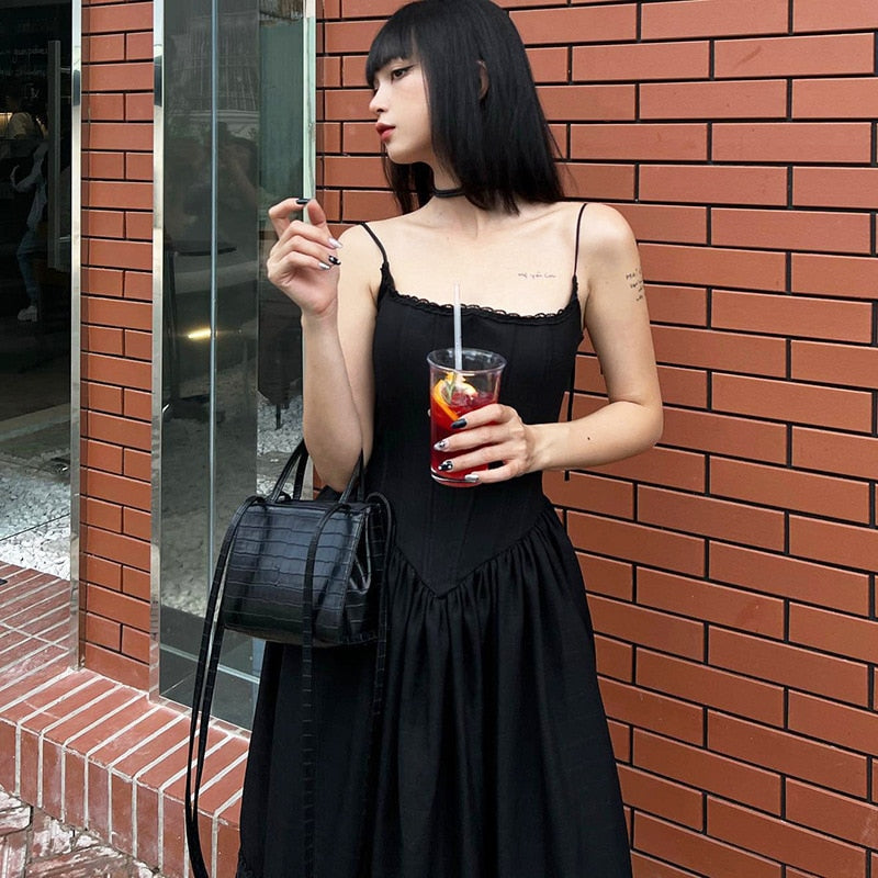 BXOXO - Gothic Beauty Long Corset Dress