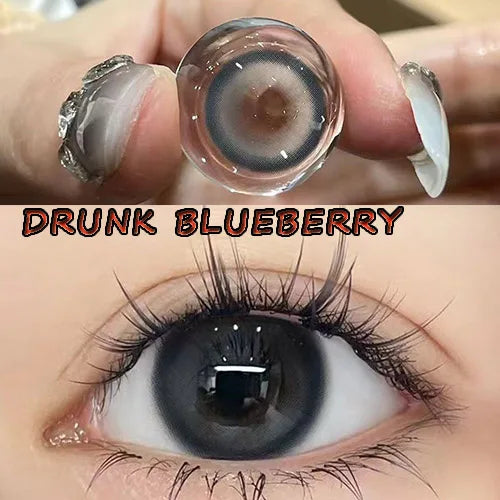 BXOXO Coslens Dolly 14.50mm Eyewear Glasses Women Men Soft Contacts Lenses  линзы для глаз цветные Hot Milk