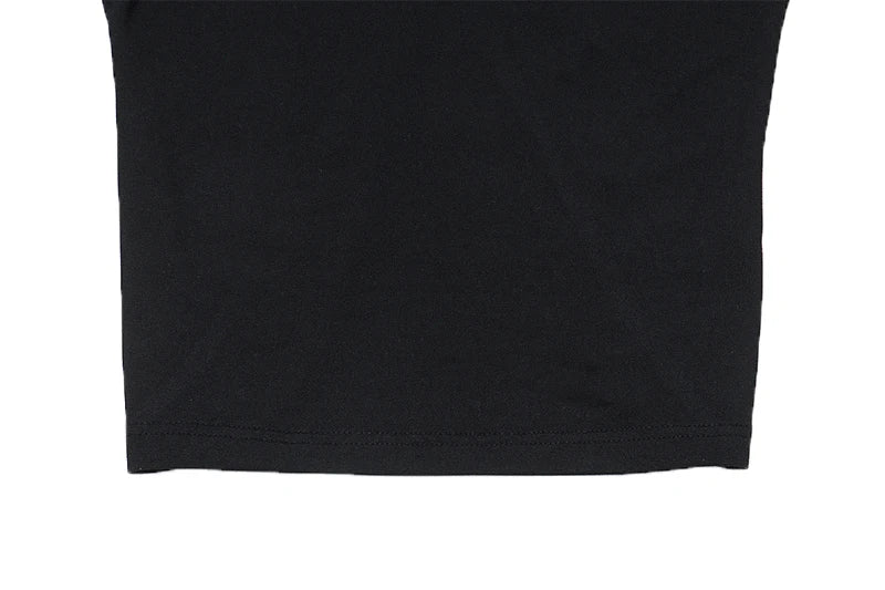 Bxoxo Sexy Long Sleeve Backless T Shirt Gothic Round-neck Skinny Women Crop Tops 2022 Autumn Fashion Black Tees Party Clubwear