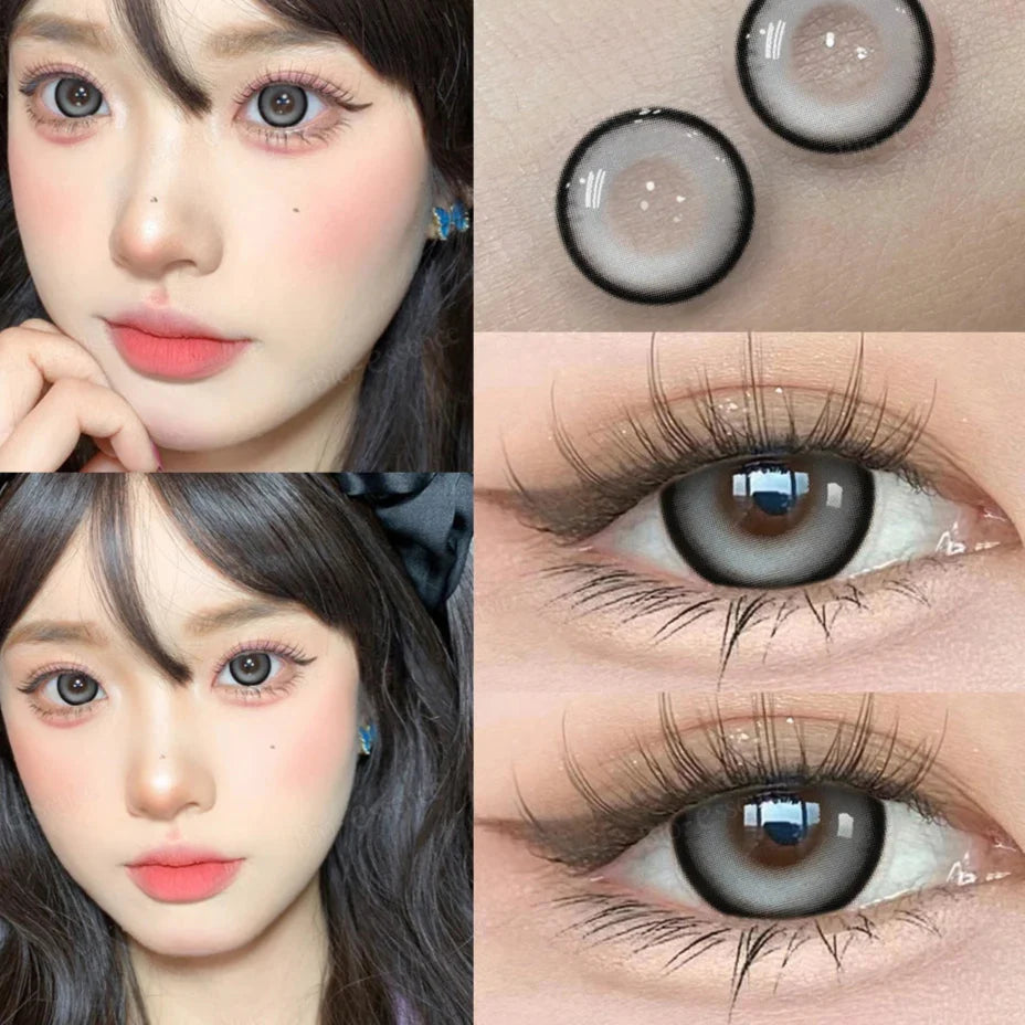 BXOXO 1 Pair Color Contact Lenses for Eyes Anime Makeup Accessories Comic Tears Cosplay Lense Blue Lenses Green Eye Lenses