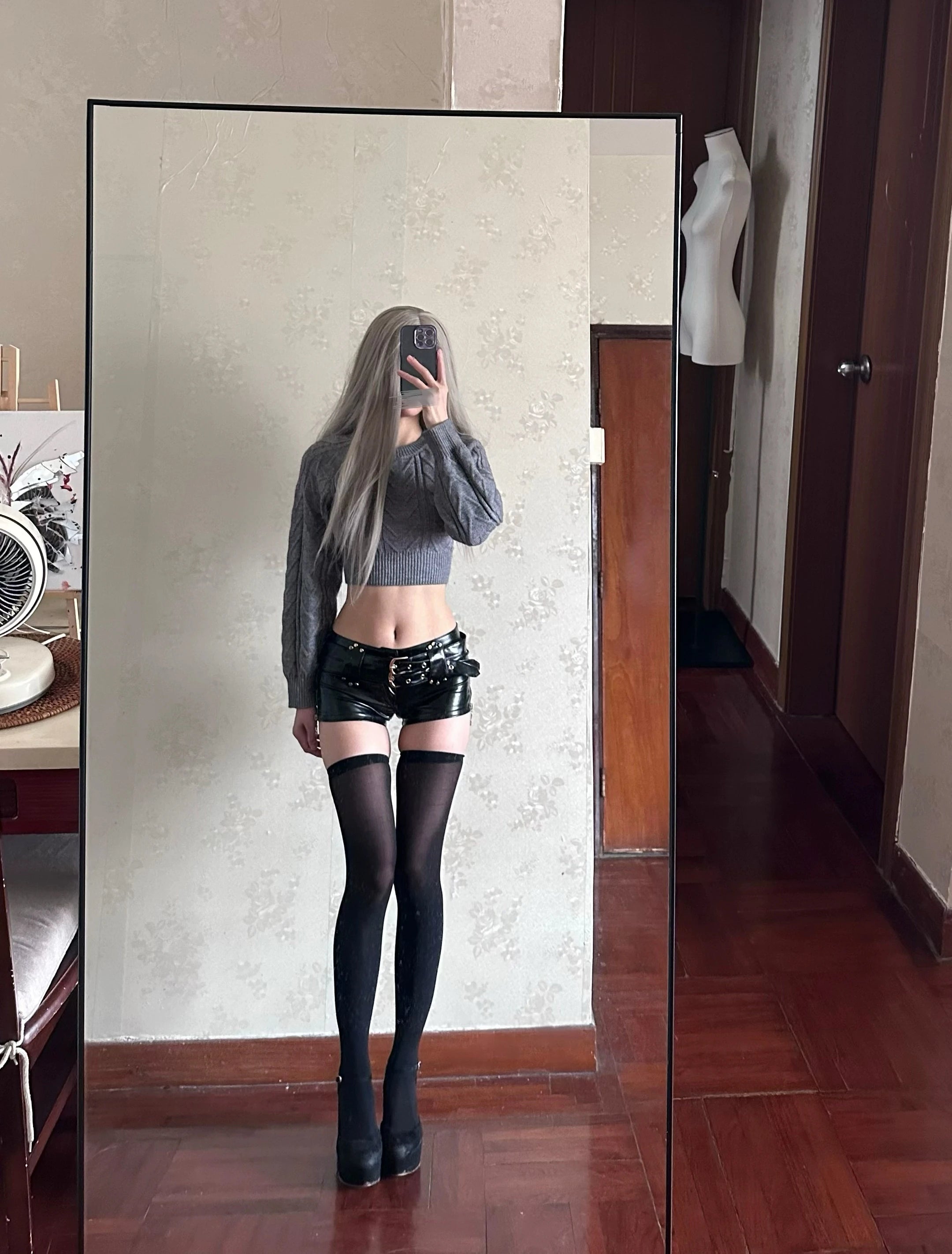 Bxoxo New sexy low waist PU leather pants artificial lederhosen summer elastic belt casual shorts women