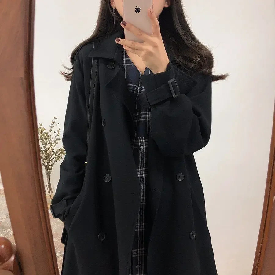 Bxoxo Vintage Plaid Dresses for Women Autumn Winter Full Spring 2025 Elegant Luxury Korean Fashion A Line G X Woman Long Sleeve Dress