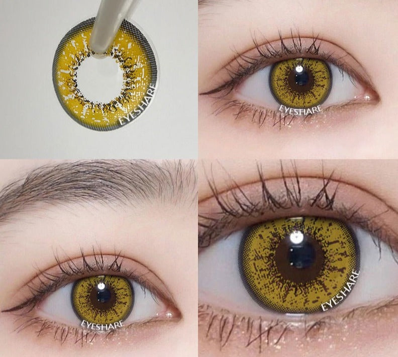 BXOXO 2pcs Colored Contact Lenses For Eyes Cosplay Colored Lenses Blue Contact Lens Yearly Beautiful Pupil Eyes Contact Lens