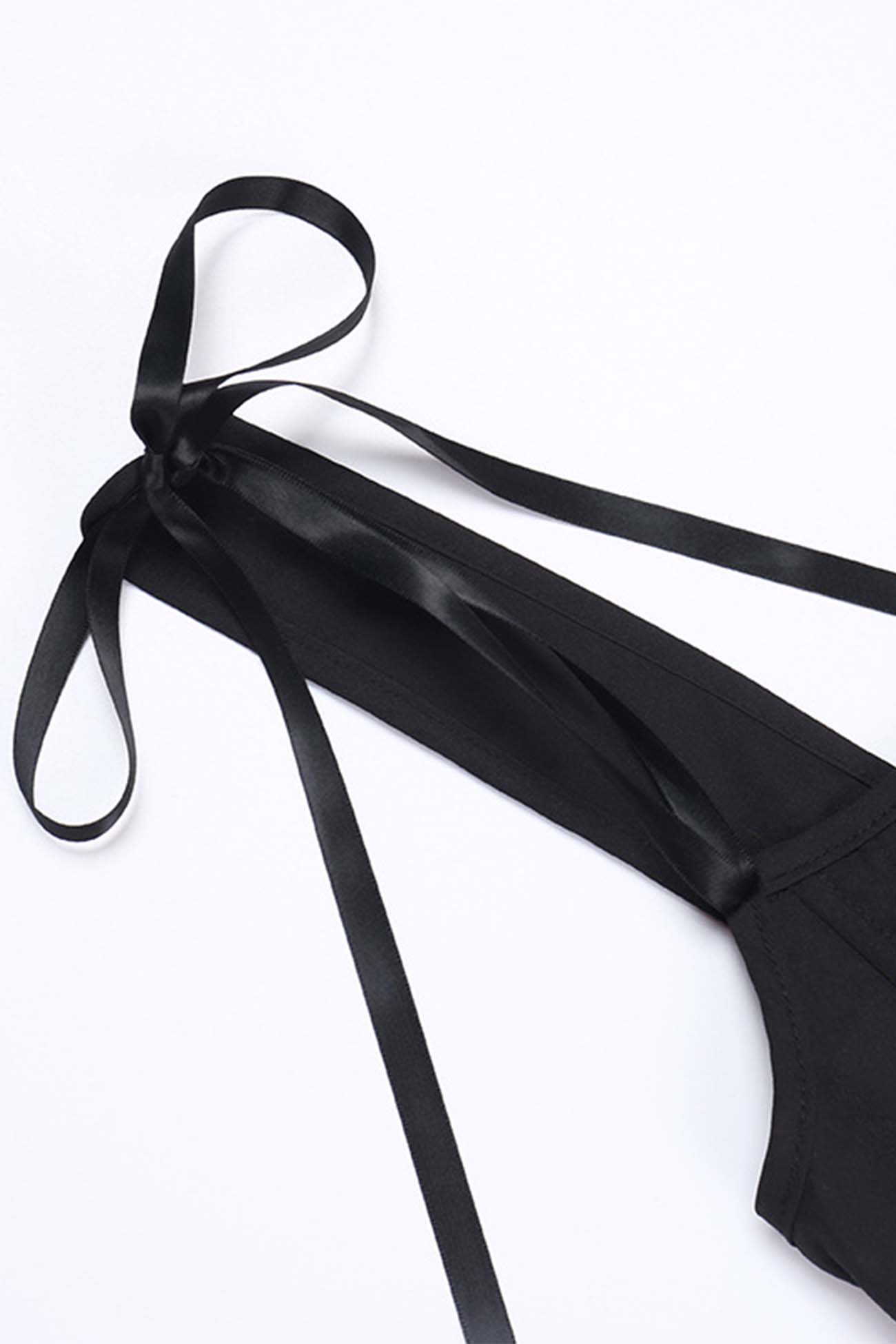 BXOXO - Solid Color Strappy A-Line Mini Dress