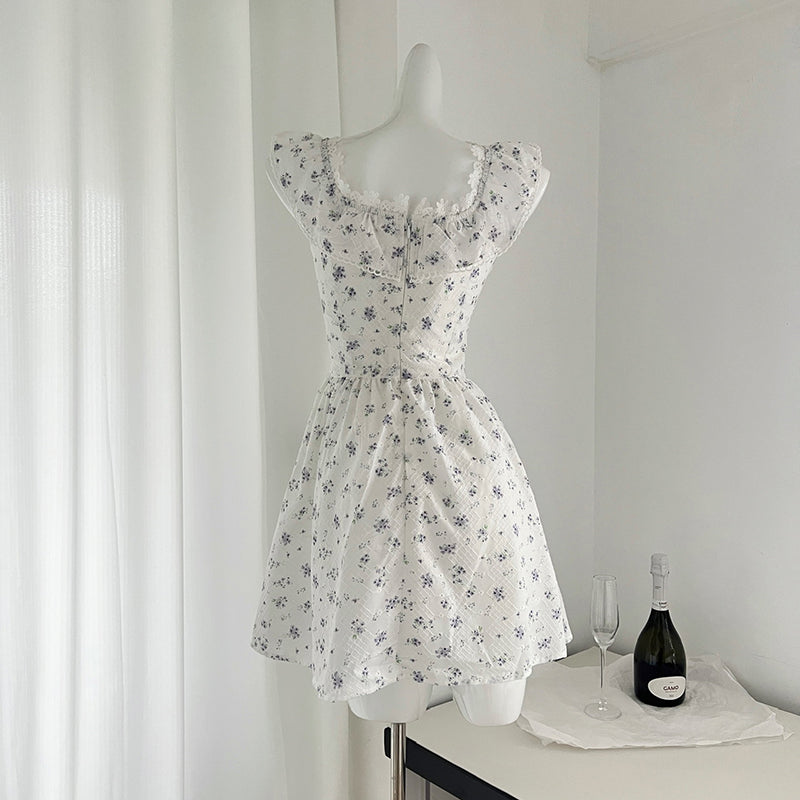 BXOXO - summer inspo Floral Dress Women Y2k Vintage Straps Mini Dress Slim Sleeveless Backless Dresses Sexy Spaghetti Strap Mini Dress 2025