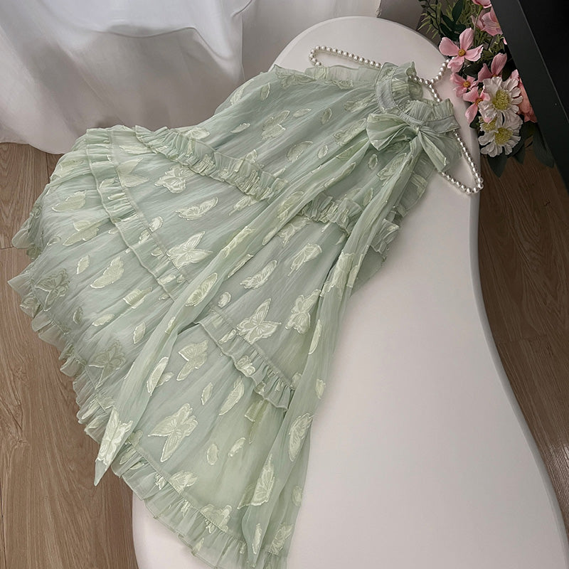 BXOXO - summer inspo Summer Women Sexy Floral Print Dress Holiday Beach Niche Design Sweet Dress Casual Halter Short Dresses 2025 New